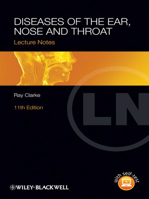 cover image of Diseases of the Ear, Nose and Throat